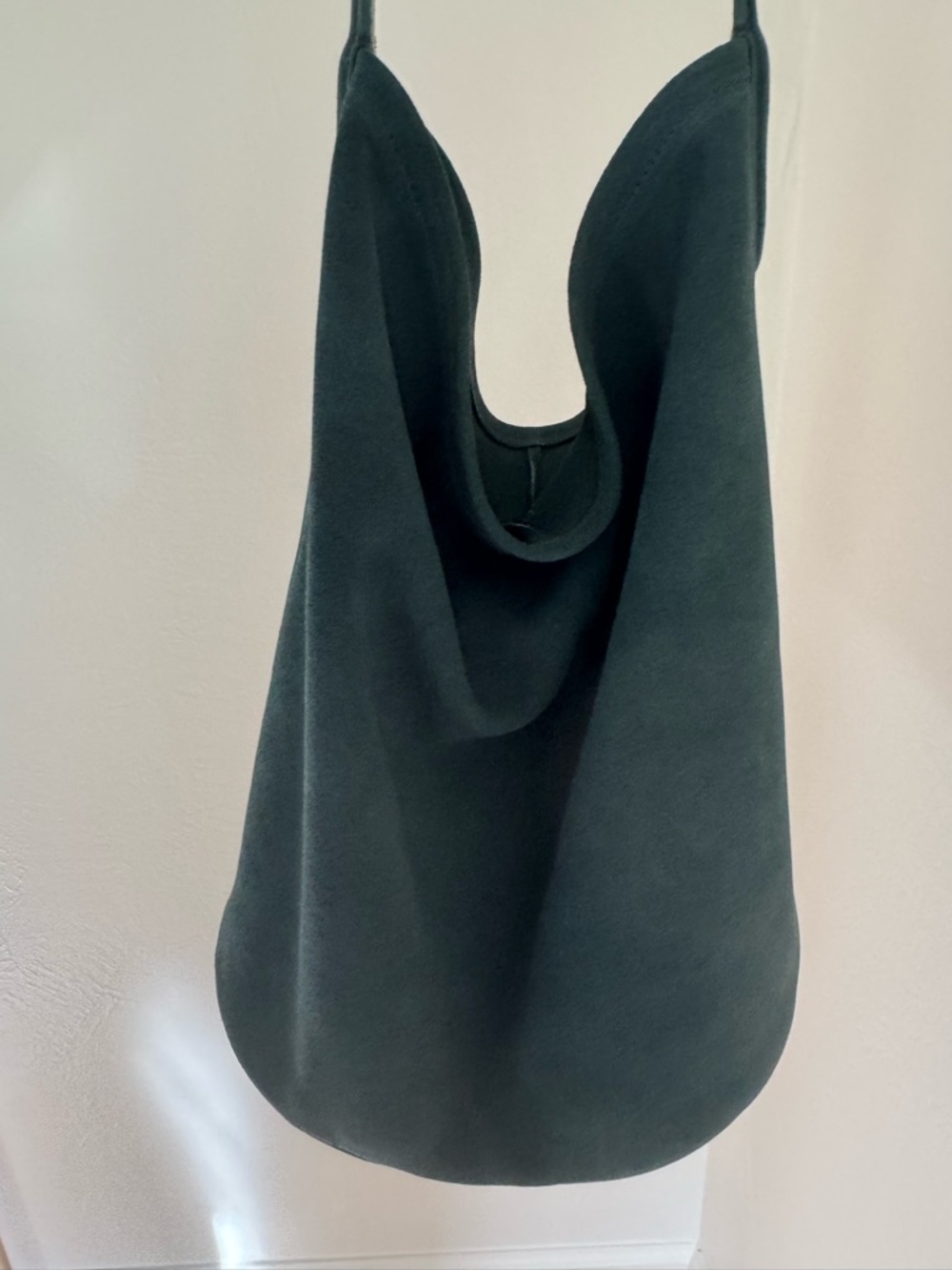 Brand New J Crew Berkeley bucket bag in midnight foliage suede - Picture 6 of 7